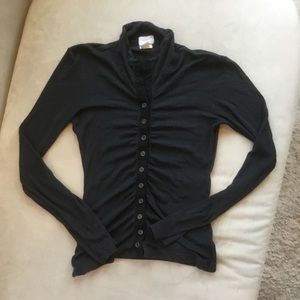 Transit Par-Such , Cardigan, Size 1 Italian, black